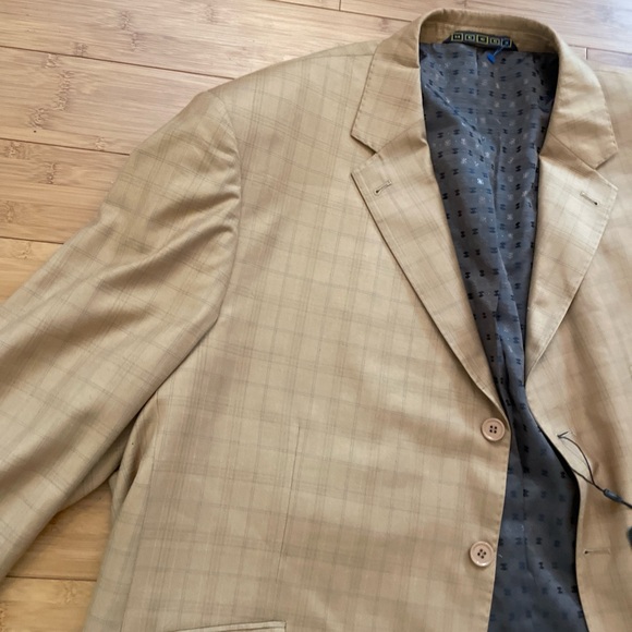 Mecca Sport Coat Suit Jacket Blazer 2 pocket Front 3 Pocket Inside Size 52 - Picture 4 of 16